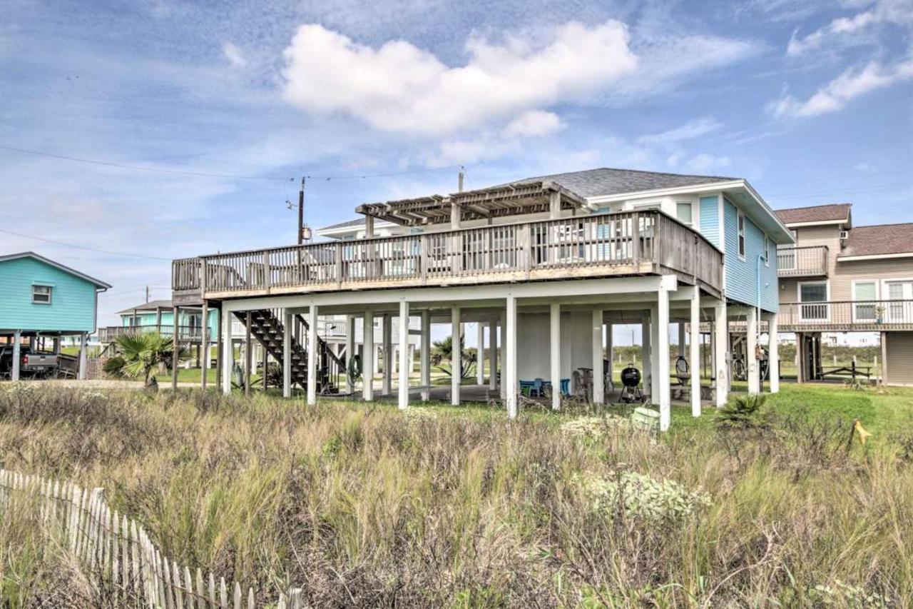 Gulf Front Retreat Villa Galveston Buitenkant foto